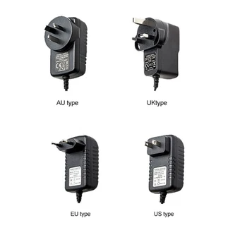 JeaTone Camera monitor, DC power supply power supply adapter 12 V ,UK,US,EU,AU P system