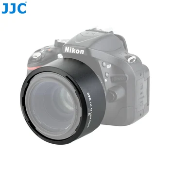 JJC обектива на камерата сенник за обектив сянка за Nikon AF-S NIKKOR 50mm f / 1.8 G специален брой на обектива & NIKKOR 50mm f / 1.4 G обектив замества Nikon HB-47