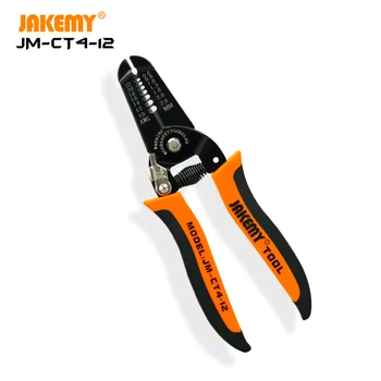 JM-CT4-12 професионален жично нож електрически Стриппер ръчни клещи клещи храповик тип уши съвет кабелна клемма пресклещи