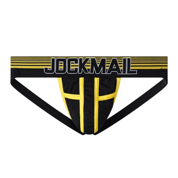 Jockmail brand sexy men underwear бандаж cuecas gay underwear мъжки гащи slip homme calzoncillos string tanga мъжки прашки