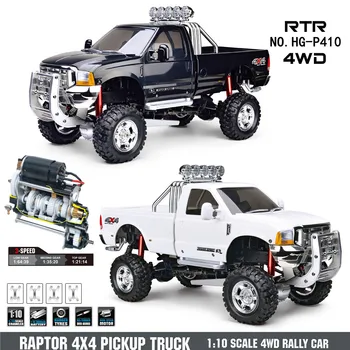 JTY Toys 1:10 4WD F-150 Raptor Pickup RC Cars 30kmh 3 степени Легкосплавная рама Йети Crawler Remote Control Car For Children Adults