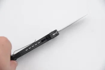 JUFULE New Made L. U. T D. Флипер сгъваем Elmax острието алуминиева дръжка открит кутия тактически къмпинг, лов EDC инструмент кухненски нож