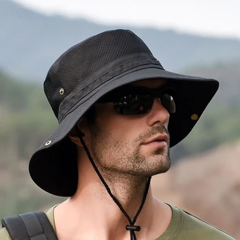 K31 Outdoor Fishing Cap Summer Sun Protection Anti-UV Hat Sunhat For Men до fisherman Hats Дишаща Male Bennet Caps Quick-dry