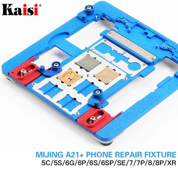 Kaisi A21+ сервизна такса, на притежателя на печатна платка за iPhone XR 8 8+7 6 6s 6sp 5s 5C да се поберат 12 chip размер на дъската логика A8 A9 A10 в 1