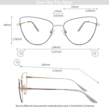 KANSEPT Women Glasses Frame Fashion Optical Eyeglasses Frame Късогледство Women Eyewear Frame 2020 Lavender Color MG3531