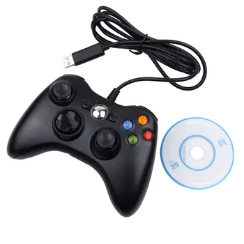 Kebidu Hot Newest 1pcs USB Wired Joypad Gamepad white Controller For Microsoft for PC for Windows 7 usb gamepad