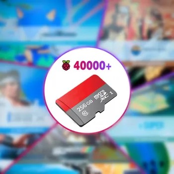 Kinhank САМ Retroflag Nespi/Superpi Video Game Console Build-in Raspberry pi 3Б HDMI TV Game Player с 256G по-висока от 45 000 игри