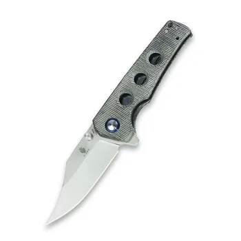 Kizer Bushcraft Knife уместността и качеството на V3551N4 2021 New Micarta Handle джобни ножове с флиппером с 3,06 инчов острие на ножа