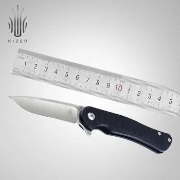 Kizer survival knife V3466N1/N2 DUKES new N690 steel blade knife for outdoor camping edc tool