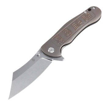 Kizer ловен нож тактически нож с високо качество надписи върху дръжката на открит нож edc инструмент Ki4439/Ki4439A1 Zugang