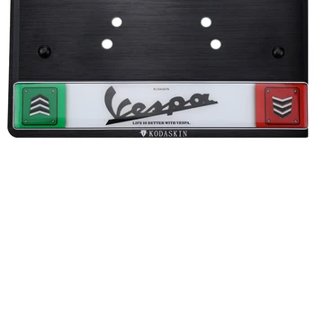 KODASKIN Китай Registration License Plate Holder Pad за Piaggio Vespa LXV ПС GTS Sprint Primavera PX