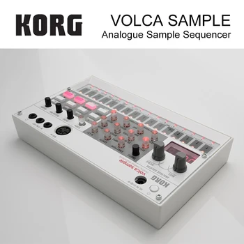 Korg Volca пробата възпроизвеждане на ритъм машина Tweak, Играй и Sequence мостри Volca Style
