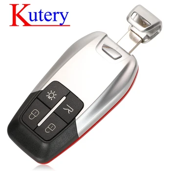 Kutery Luxury Smart Remote Key Shell case 4 бутон за Ferrari 458 588 488GTB LaFerrari без лого
