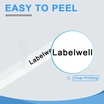 Labelwell 3pcs Multicolors SS12KW LC-4WBN label tapes label ribbon е съвместима с EPSON LW-LW 300-400 LW-600P LW-700 LC-4WBN9