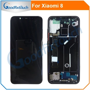 LCD екран за Xiaomi Mi 8 Mi8 LCD дисплей с сензорен екран стъклен панел дигитайзер в събирането на Xiaomi 8 6.21 
