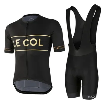Le Col 2020 лято велосипед облекло лигавник шорти МТБ Джърси комплект Колоездене Спорт комплект бързосъхнеща окото плат Трико Ciclismo go pro