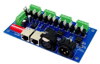 Led светлини с постоянно развиващите регулатор DMX512 анод печки напрежение ток на общ дешифратор WS-DMX-12CH DC12-24V 24A