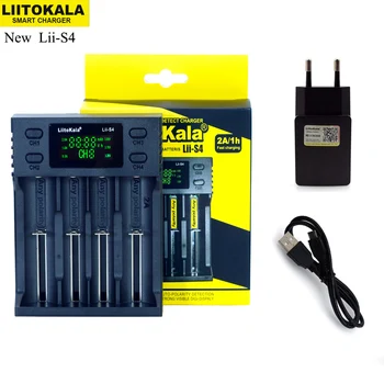 LiitoKala Lii-PD2 Lii-PD4 Lii-S6 Lii500 зарядно устройство за 18650 26650 21700 18350 AA AAA 3.7 V/3.2 V/1.2 V литиеви NiMH батерии