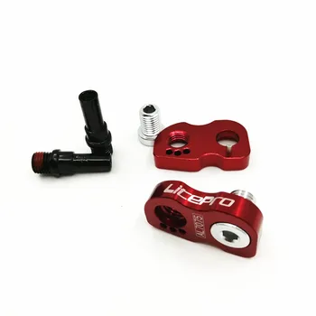 LITEPRO велосипед V спирачните челюсти спирачна удължителен кабел адаптер 406 451 14/16/18 инча сгъваем велосипед на спирачния кабел за удължаване на седалката спирачна модификация