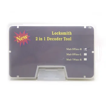 Lockartist Locksmith Repair Tools for ВИОЛЕТА-T-LOCK 5PINS Right-side Key Finder Professional 5 Pins ВИОЛЕТА-T - LOCK Key Repair Tools