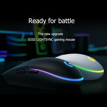 Logitech G102 Gaming Mouse 8000dpi жичен детска мишка технология LIGHTSYNC безжична детска офис мишката, за да Windows10 / 8 / 7