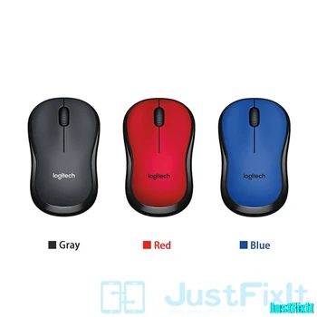 Logitech M220 Wireless Mouse Silent Mouse with 2.4 GHz High-Quality Оптична Ергономична PC Gaming Mouse for Mac OS/Window 10/8/7
