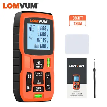 LOMVUM 40m Trena измерване на лента Medidor Лазерна линия далекомери цифров лазерен далекомер М далекомер лазерен измерител на