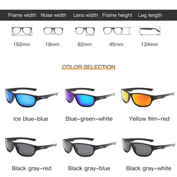 LongKeeper 2020 поляризирани спортни слънчеви очила за мъже реколта квадратни маркови мъжки слънчеви очила Моден UV400 очила за шофиране Oculos de sol