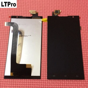 LTPro тествана работен нов LCD дисплей JY-F2 сензорен екран Digitizer Събрание за JIAYU F2 Black Replacement f2 Spare Parts
