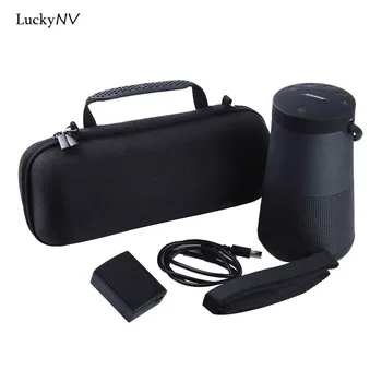 LuckyNV Case EVA Travel Storage Carry Bag Box Cover за Bose Soundlink Revolve + плюс допълнително пространство за щепсела и кабела