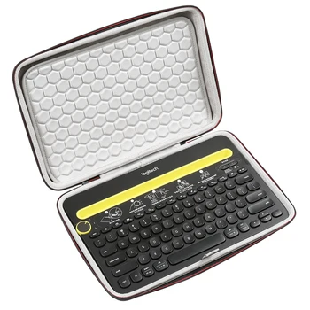 LuckyNV EVA преносим калъф за пътуване за клавиатура Logitech K480