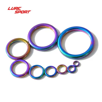 LureSport 30 бр Alconite Rainbow керамично водещ пръстен пръчка водещ пръстен част прът градивен компонент ремонт DIY аксесоар