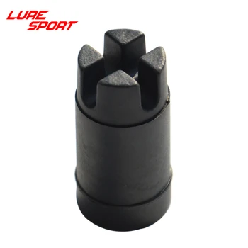 LureSport 3шт графит карданен гумена задника на кутията прът градивен компонент прът ремонт DIY аксесоар