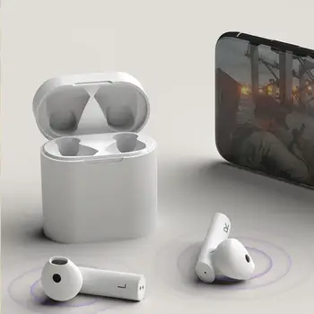 M6 Tws Bluetooth слушалки стерео водоустойчив спортни слушалки 3D детска слушалки с микрофон в ухото регулатор на силата на звука на слушалките