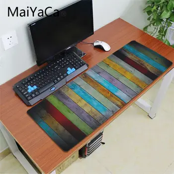 MaiYaCa My Favorite Colorful Wood Laptop Gaming Мишка Big Промоция Bulgaria gaming mouse pad xl Keyboard Laptop PC desk pad