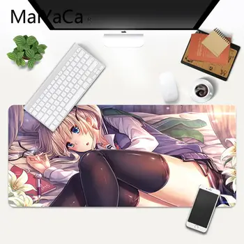MaiYaCa секси аниме момиче Дизайн, Шаблон, игри подложка за мишка XXL подложка за мишка лаптоп маса подложка за PC gamer completo на хаха/world of warcraft