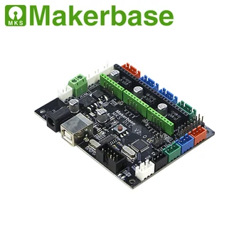 Makerbase Electronic Controls for Motors MKS DLC Controller Board GRBL гравиране лазерно САМ CNC USB 3 Ос Stepper Motor Driver