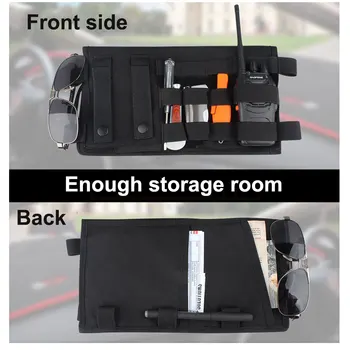 Mall чанта за съхранение чанта за кола козирка панел организатор авто кутия чанта кобур открит къмпинг пътни аксесоари, комплекти притежателя