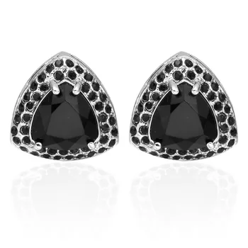 MeMolissa Crystal Cufflinks colors option black top quality кристал design hotsale cufflinks whoelsale&retail