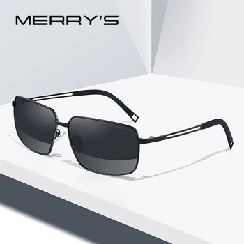 MERRYS DESIGN Men Classic HD Polarized слънчеви очила на луксозната марка за слънчеви очила за шофиране TR90 TEMPLE СЪВЕТ UV400 Защита S8420