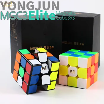 MGC3 Elite Magnetic 3x3 Куб 3x3x3 Magic Speed Cube MGC3Elite M Magnet Cube Пъзел 3x3 Yongjun MGC v3 Magico забавни играчки