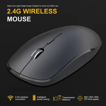 Mini G834 2.4 G безжична мишка с ергономичен лаптоп за игри на мишката DJA99