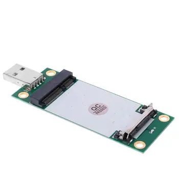 Mini PCI-E Wireless WWAN To USB Adapter Card със слот за СИМ-карта за HUAWEI EM730 Drop Shipping