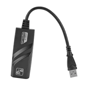 Mini USB 3.0, Gigabit Ethernet адаптер USB to RJ45 Lan мрежова карта за Windows 10 8 7 XP лаптоп, настолен КОМПЮТЪР компютър