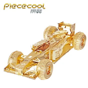 MMZ MODEL Piececool Metal 3D Пъзел RACING CAR Model комплекти САМ Laser Cut Assembly Jigsaw Toy подаръци за пораснали деца