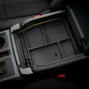 MOPAI интериора на автомобила подлакътник кутия за съхранение на бижута ABS жабката тава за Ford F150 Up стайлинг автомобили