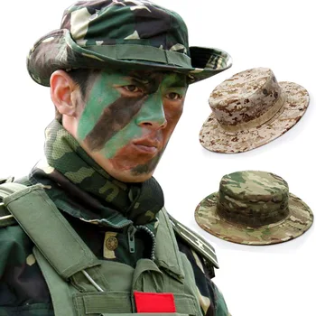 Multicam тактически страйкбол снайперист камуфлаж кофа Boonie шапки Непальская капачка удрям армията на Панама, военни аксесоари, летни мъжки