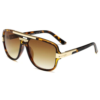 MUSELIFE марката дизайн мъжки слънчеви очила ретро мъжки квадратни слънчеви очила луксозни градиентные слънчеви очила с UV400 нюанси gafas de sol hombre