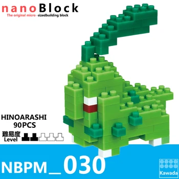 Nano Block Pokemon Typhlosion Nbpm _ 030 90шт аниме рисунка Диамантени мини микроблок строителни блокове, тухли играчки, игри