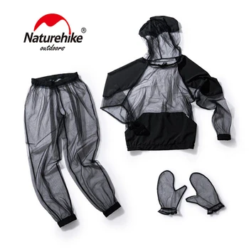Naturehike мода ultralight хладен дишащ външен мека мрежа за Комари облекло риболовен костюм NH20FS037